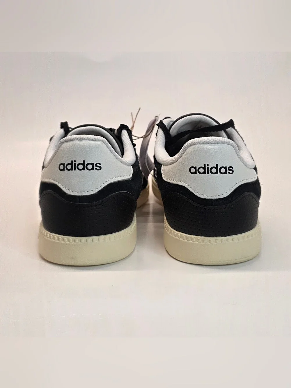 New adidas Breaknet Sleek Black Sneakers White Stripes  Women's Size 9